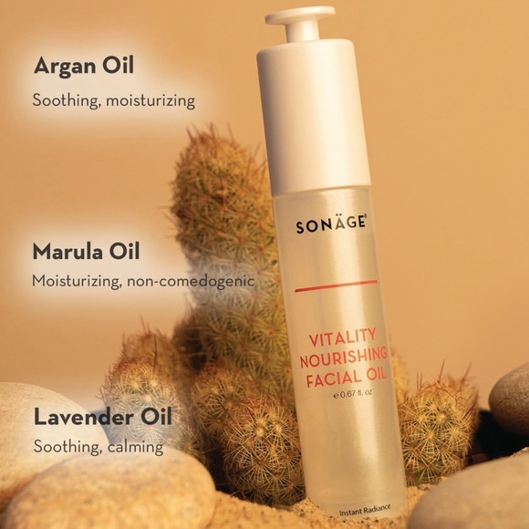 Sonage Vitality Nourishing Facial Oil for Hydration and Illumination, New in Box - Picture 3 of 7